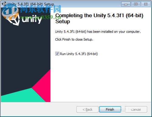 Unity 3d 5.4.3f 安装破解教程