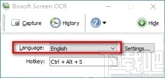 Boxoft Screen OCR截图识别文字的方法