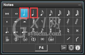 Overture输入多个音符的具体方法步骤截图