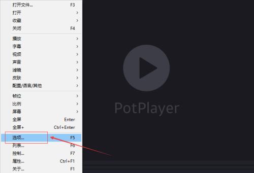 PotPlayer怎么设置对音频无序播放