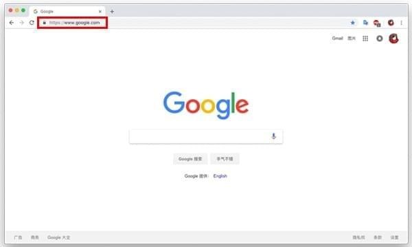 如何禁止Chrome浏览器隐藏url的www前缀？