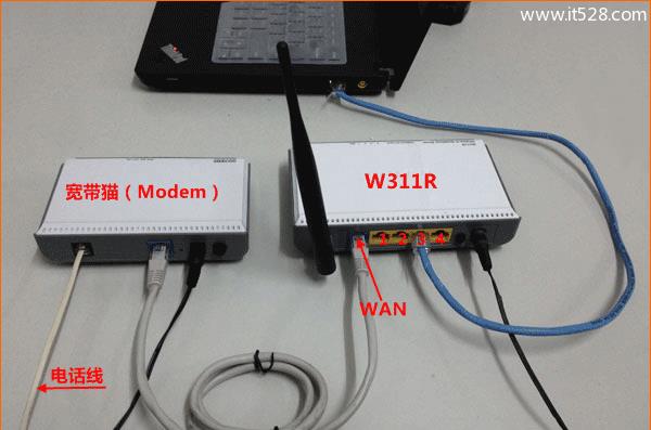 腾达(Tenda)W311R无线路由器设置上网