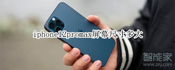 iphone12promax屏幕尺寸多大